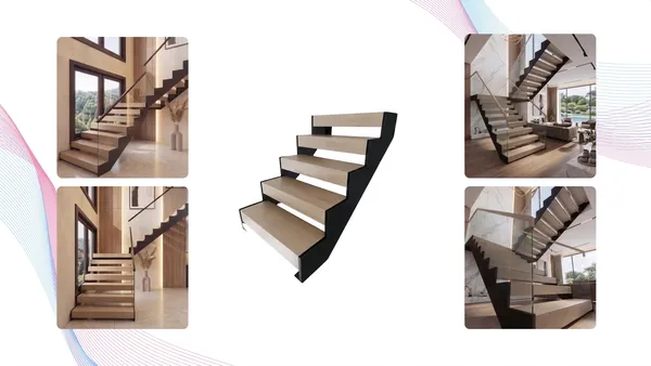 Classic ARC beam staircase configuration