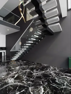 Los Angeles floating stair installation example 3