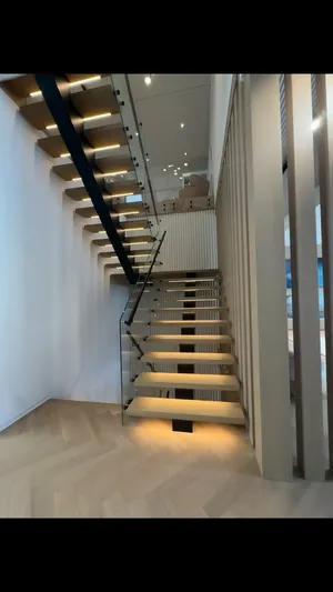 Los Angeles floating stair installation example 6